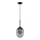 Lühter ALIAS 1xG9/8W/230V d. 12 cm must/hall