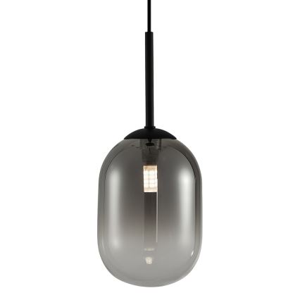 Lühter ALIAS 1xG9/8W/230V d. 12 cm must/hall