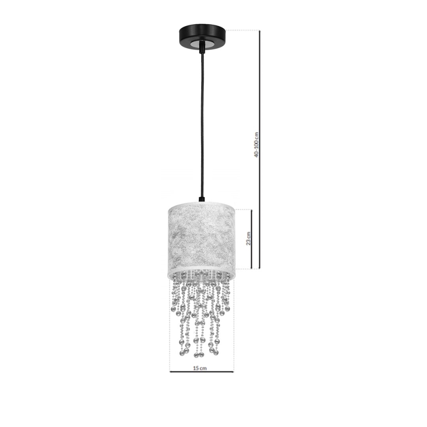 Lühter ALMERIA 1xE27/60W/230V