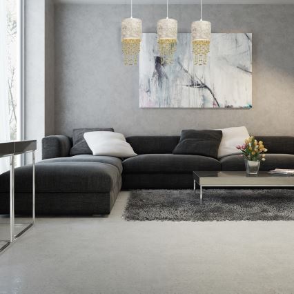 Lühter ALMERIA 3xE27/60W/230V