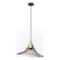 Lühter ALURA 1xE27/60W/230V d. 50 cm must