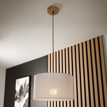 Lühter ANTONIO 1xE27/60W/230V tamm