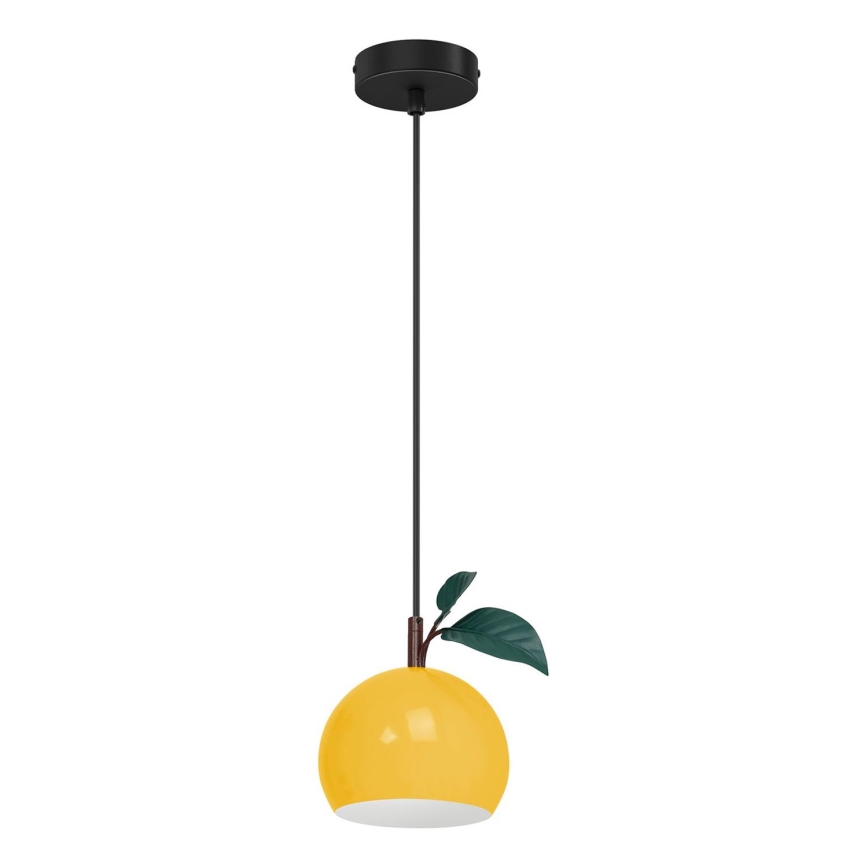 Lühter APPLE 1xE27/15W/230V kollane