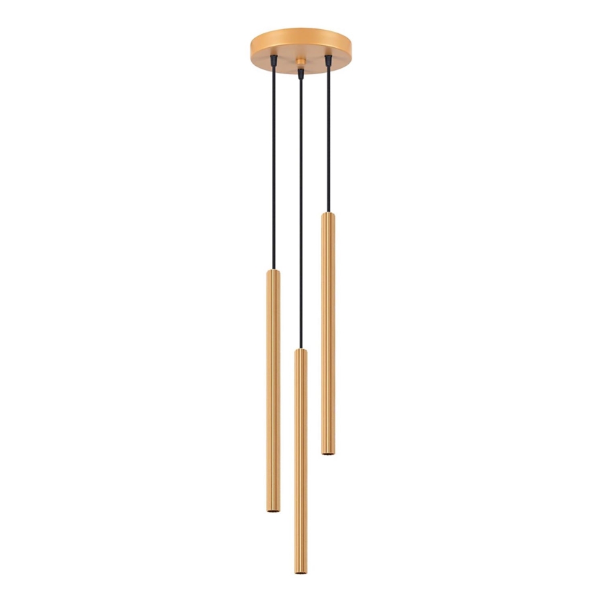Lühter ARCHE 3xG9/8W/230V kuldne