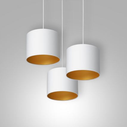 Lühter ARDEN 3xE27/60W/230V valge/kuldne