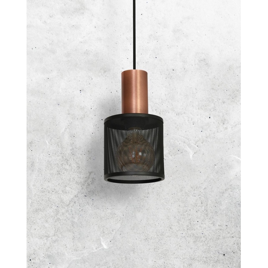 Lühter ARES BLACK 1xE27/60W/230V