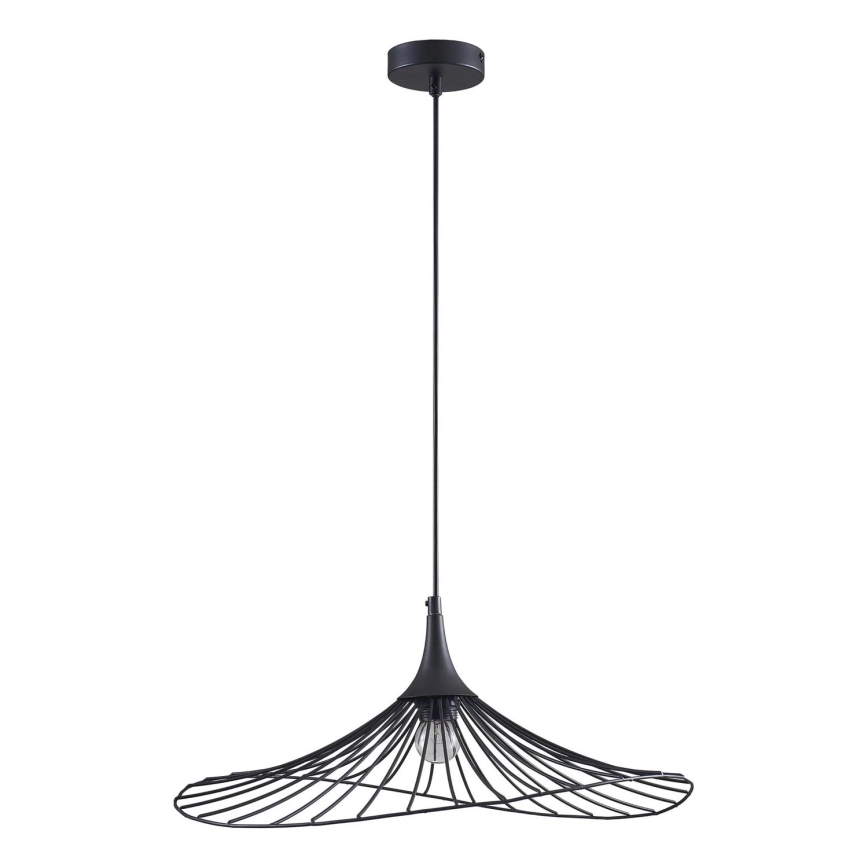 Lühter ARIELLE 1xE27/20W/230V d. 50 cm must