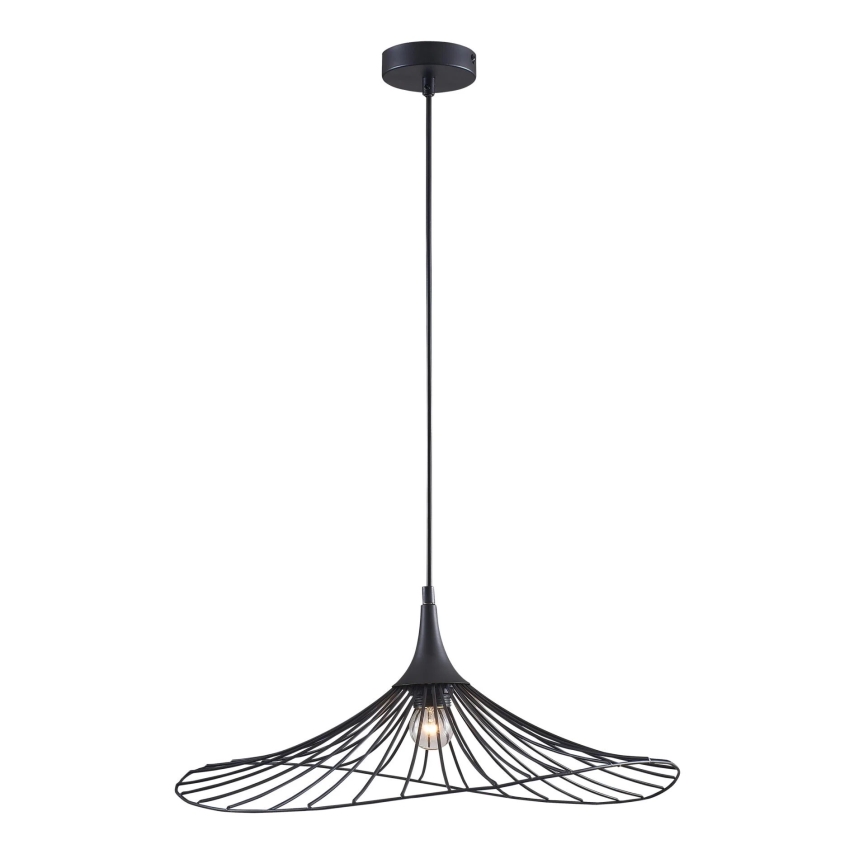 Lühter ARIELLE 1xE27/20W/230V d. 50 cm must