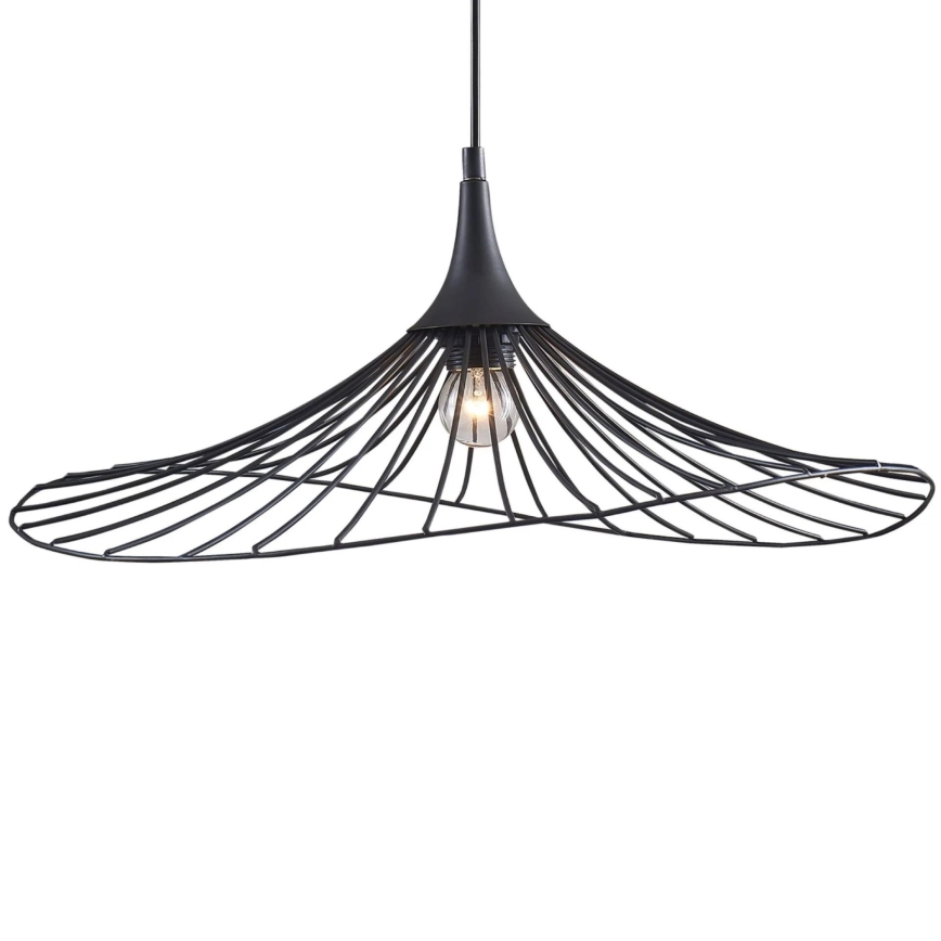 Lühter ARIELLE 1xE27/20W/230V d. 50 cm must