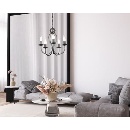 Lühter ARTHUR 5xE14/40W/230V