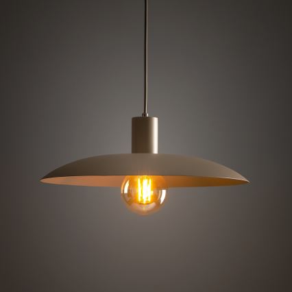Lühter ASTRA 1xE27/15W/230V d. 41 cm beež