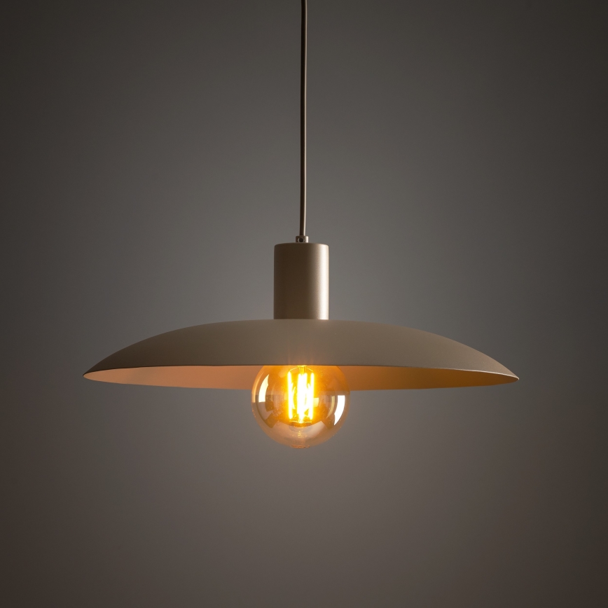 Lühter ASTRA 1xE27/15W/230V d. 41 cm beež