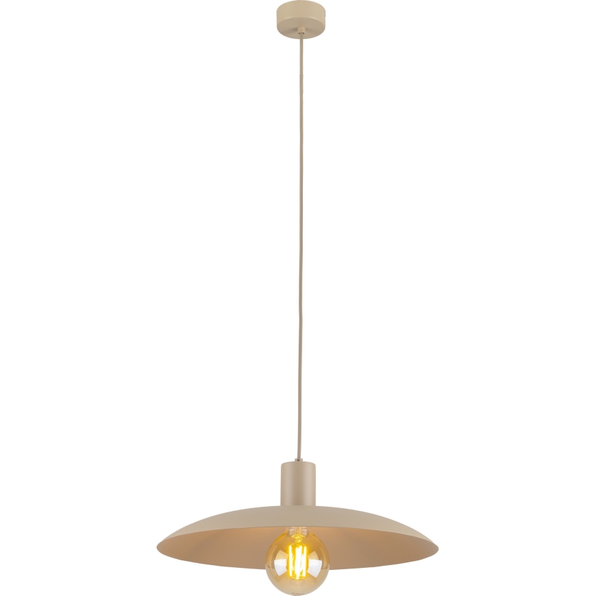 Lühter ASTRA 1xE27/15W/230V d. 41 cm beež