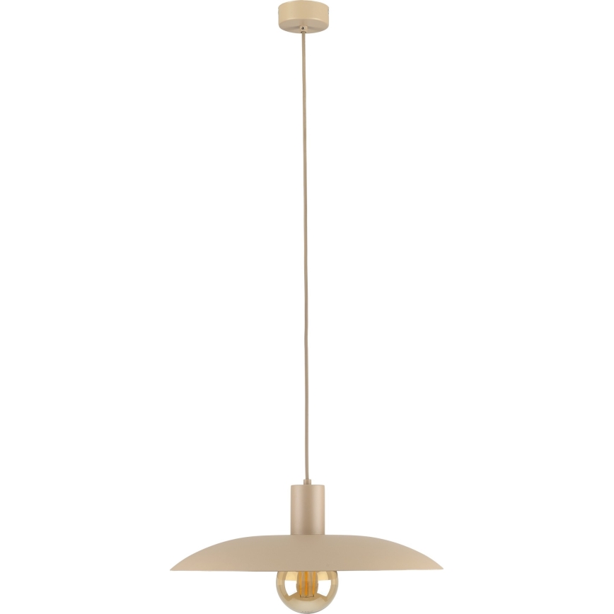 Lühter ASTRA 1xE27/15W/230V d. 41 cm beež