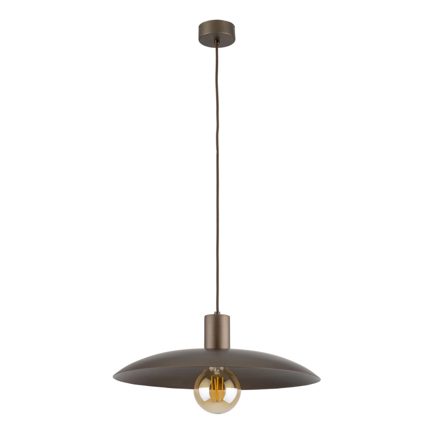 Lühter ASTRA 1xE27/15W/230V d. 41 cm pruun