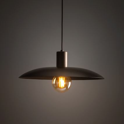Lühter ASTRA 1xE27/15W/230V d. 41 cm pruun