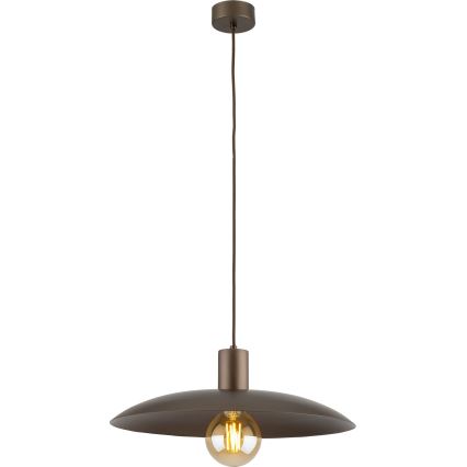 Lühter ASTRA 1xE27/15W/230V d. 41 cm pruun