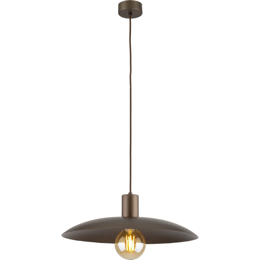 Lühter ASTRA 1xE27/15W/230V d. 41 cm pruun