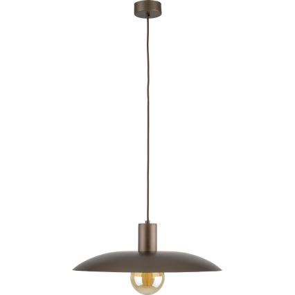 Lühter ASTRA 1xE27/15W/230V d. 41 cm pruun