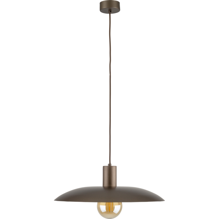 Lühter ASTRA 1xE27/15W/230V d. 41 cm pruun