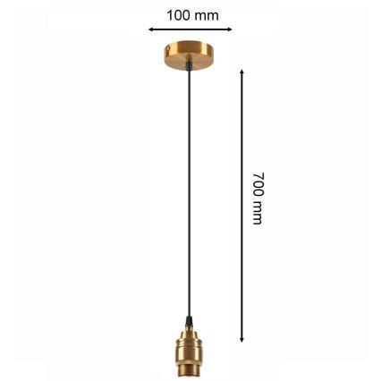 Lühter ASTRA 1xE27/60W/230V