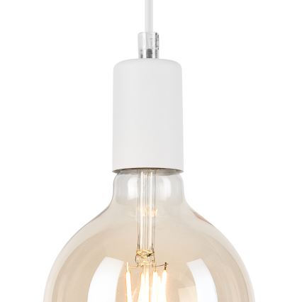 Lühter ASTRID 1xE27/60W/230V valge