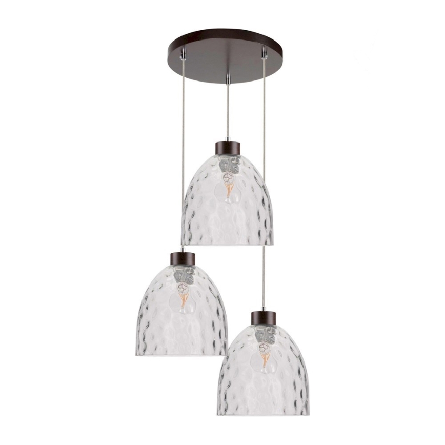 Lühter AURA 3xE27/60W/230V pöök