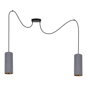 Lühter AVALO 2xE27/60W/230V ämblik hall