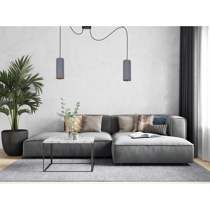 Lühter AVALO 2xE27/60W/230V ämblik hall