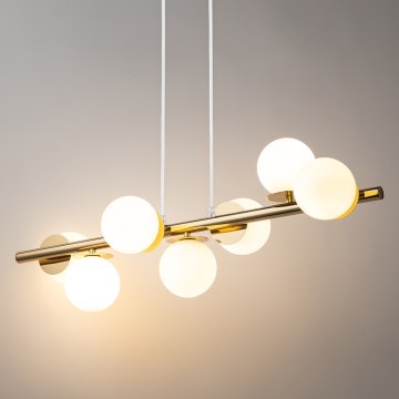 Lühter AVOLA 7xG9/12W/230V kuldne