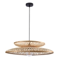 Lühter BALI 1xE27/20W/230V d. 60 cm bambus