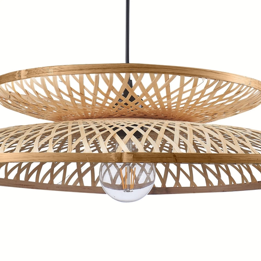 Lühter BALI 1xE27/20W/230V d. 60 cm bambus