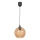 Lühter BALL 1xE27/60W/230V d. 20 cm beež