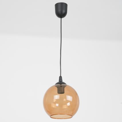Lühter BALL 1xE27/60W/230V d. 20 cm beež