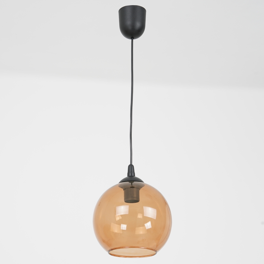 Lühter BALL 1xE27/60W/230V d. 20 cm beež