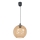 Lühter BALL 1xE27/60W/230V d. 25 cm beež