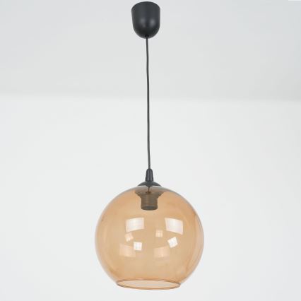 Lühter BALL 1xE27/60W/230V d. 25 cm beež