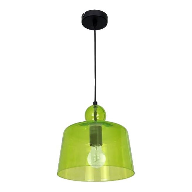 Lühter BELL 1xE27/60W/230V roheline