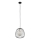 Lühter BELL 1xG9/12W/230V d. 24 cm must/kuldne