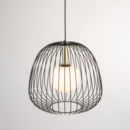 Lühter BELL 1xG9/12W/230V d. 33 cm must/kuldne