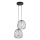Lühter BELL 2xG9/12W/230V must/kuldne