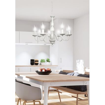 Lühter BELLAGIO 8xE14/40W/230V