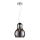 Lühter BELLO 1xE27/60W/230V d. 30 cm kroom