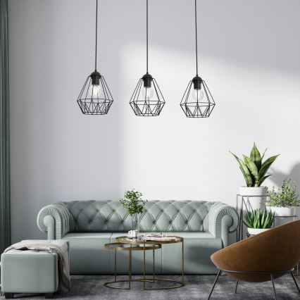 Lühter BERGEN 3xE27/60W/230V must