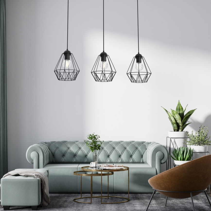 Lühter BERGEN 3xE27/60W/230V must