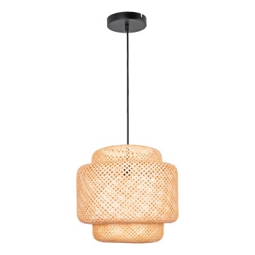 Lühter BERTA 1xE27/20W/230V d. 50 cm bambus