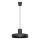 Lühter BILO 1xE27/15W/230V d. 35 cm must