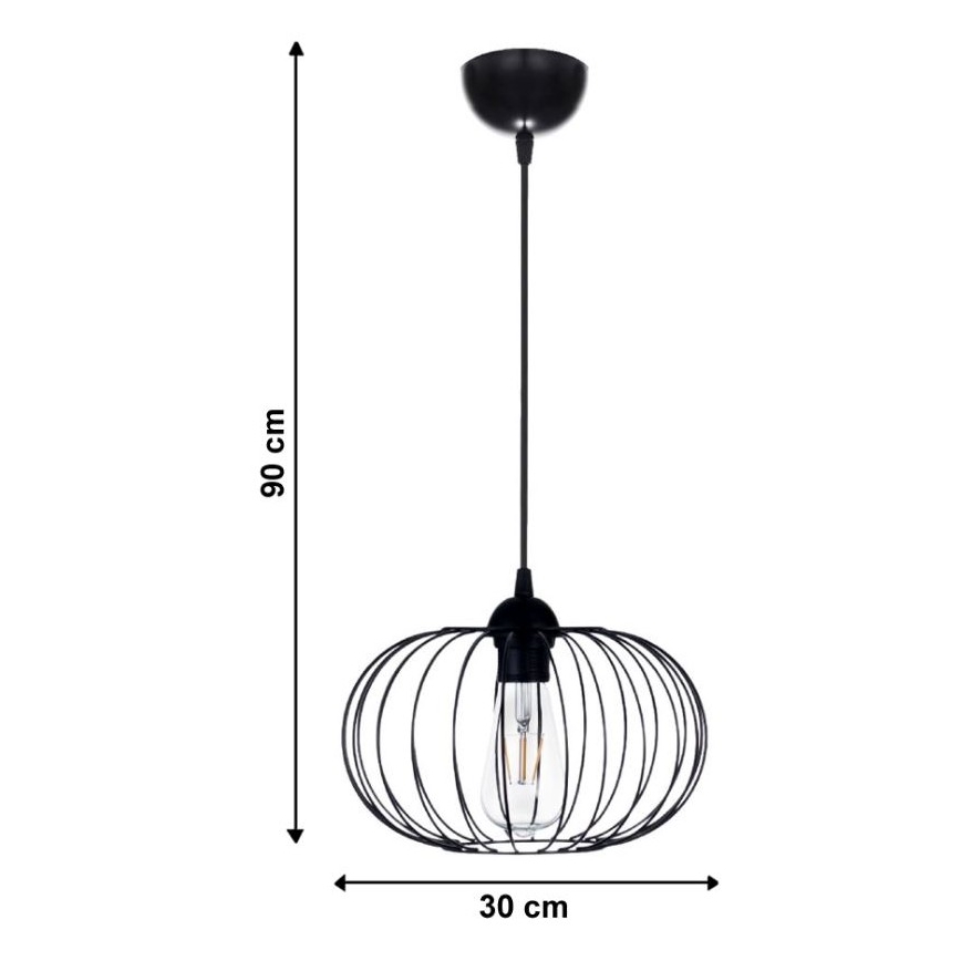 Lühter BOCCA 1xE27/60W/230V