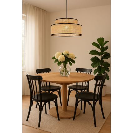 Lühter BOHO 1xE27/60W/230V beež