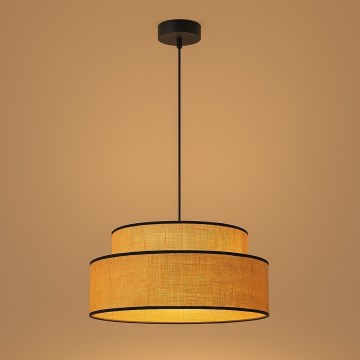 Lühter BOHO 1xE27/60W/230V d. 40 cm beež